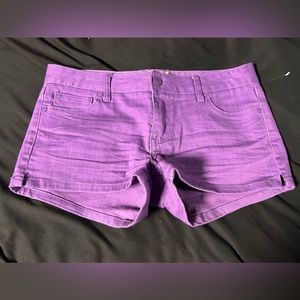 Vintage y2k purple mudd shorts